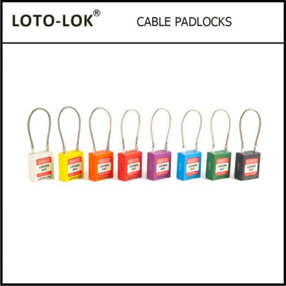 LOTO-LOK_VARIOUS_COLOR_CABLE_PADLOCKS