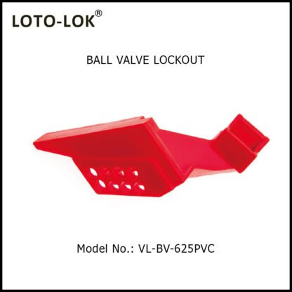 Two Piece PVC Ball Valve Lockout Device