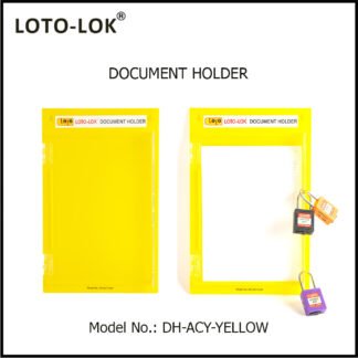 DOCUMENT HOLDER, DH‐ACY‐YELLOW