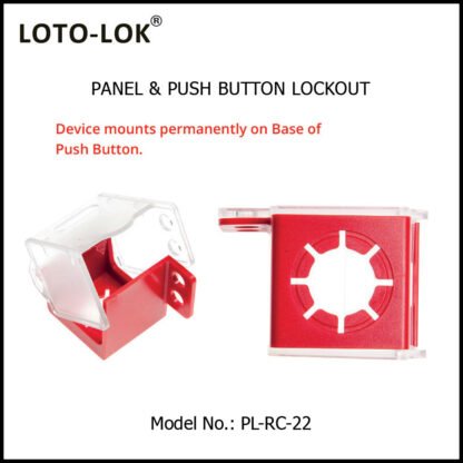 Red Push Button Lockout Device