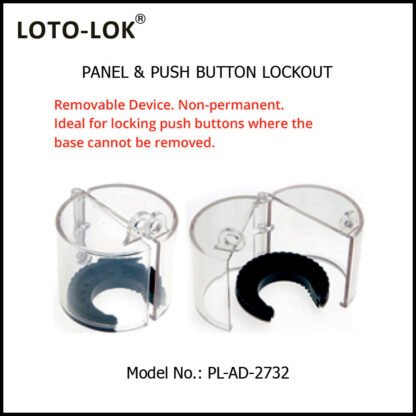Adjustable Push Button Lockout Device
