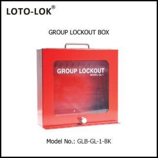 Steel Group Lockout Box (GLB‐GLK)